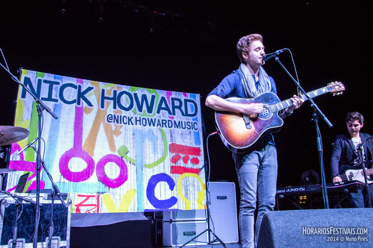 Nick Howard no Coliseu